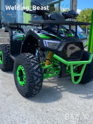 Нов Модел Бензиново ATV 125cc Ranger Tourist - Зелено, снимка 2 - Мотоциклети и мототехника - 39295544