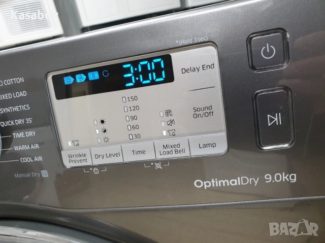 Графит 9Kg Сушилня Samsung Термопомпа 12м Гаранция Самсунг, снимка 5 - Сушилни - 54035473