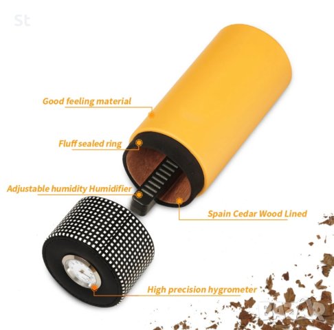 Кожена кутия за пури COHIBA кохиба хумидор, снимка 7 - Други - 42114308