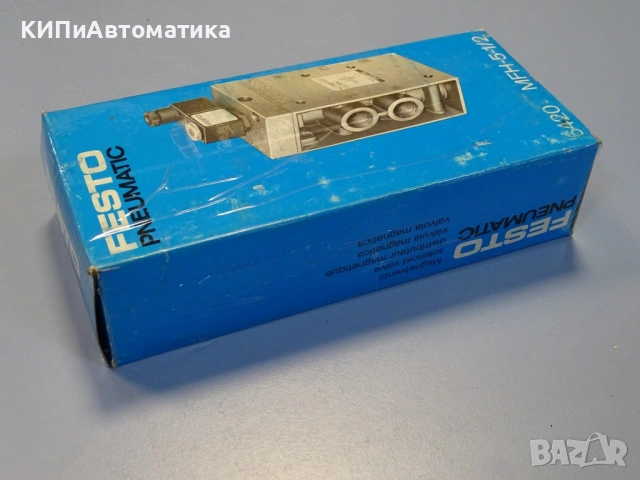 ел. магнитен вентил Festo MFH-5-1/2 typ6420 Pneumatic Solenoid Valve 2-8Bar 220V/24VDC, снимка 13 - Резервни части за машини - 53151311