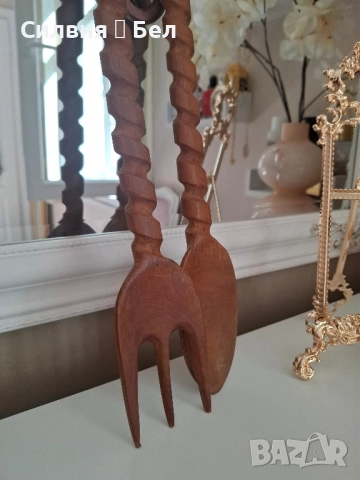 Декоративни прибори от дърво , снимка 3 - Декорация за дома - 51731262