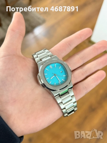 Часовник Patek Philippe Nautilus, снимка 3 - Мъжки - 52851889