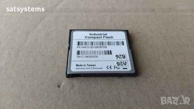 TDK/PQI 1GB CoreSolid Storage Industrial CompactFlash (CF), снимка 4 - Други - 56455928