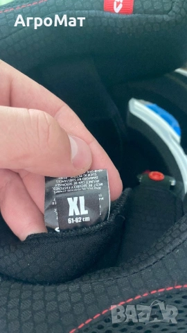 Кросова каска Acerbis с очила 100%, снимка 3 - Аксесоари и консумативи - 54317215