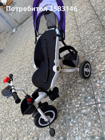Триколка с опция сън, снимка 4 - Детски велосипеди, триколки и коли - 53194370