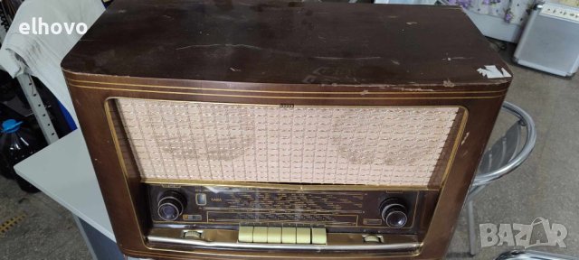 Старо лампово радио Saba W5-3D, снимка 5 - Радиокасетофони, транзистори - 44400585