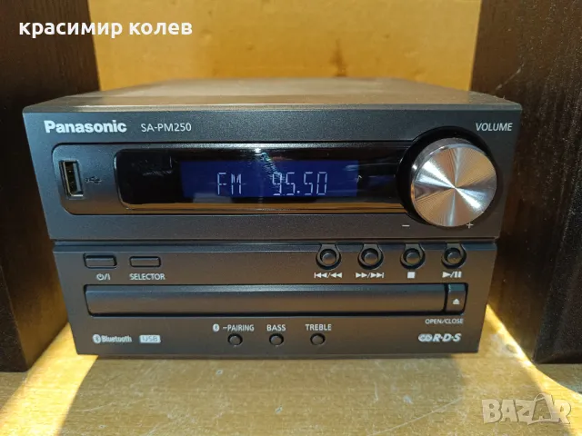 аудио система "PANASONIC SA-PM 250"/BLUETOOTH/, снимка 5 - Аудиосистеми - 49517144