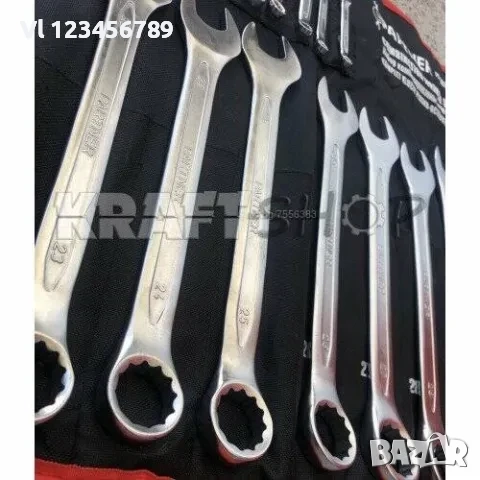 Звездогаечни ключове Partner от 6 до 32мм в калъф (26 бр), снимка 2 - Ключове - 52121333