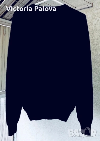 Brooks Brothers черен пуловер 100% скъп кашмир унисекс, снимка 8 - Пуловери - 53930050