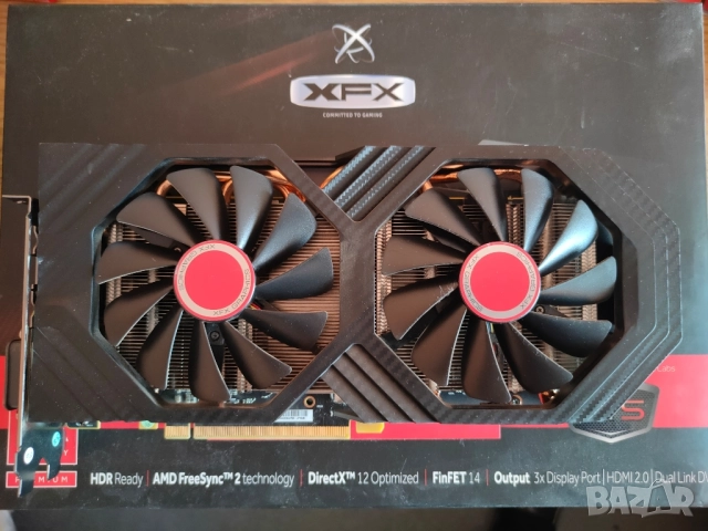 XFX Radeon RX580 4GB , снимка 2 - Видеокарти - 51430952