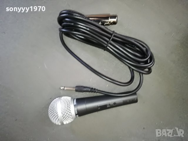 shure sm58+cable 1005221039, снимка 7 - Микрофони - 36712164