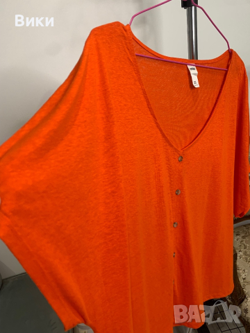 Блуза в размер 20, подходяща за 2ХL, снимка 6 - Тениски - 44654211