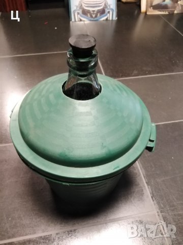 Дамаджана ръчно стъкло, снимка 3 - Бидони, бурета и бъчви - 39153336