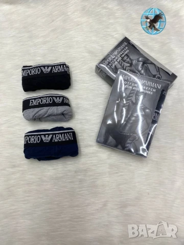 мъжки боксерки hugo boss emporio armani tommy hilfiger lacoste , снимка 5 - Бельо - 50691907