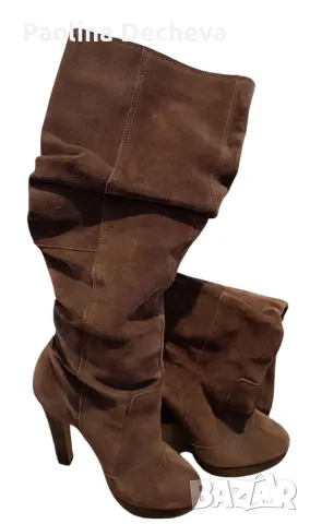 Дамски ботуши и боти от ест.кожа, снимка 3 - Дамски боти - 49550274