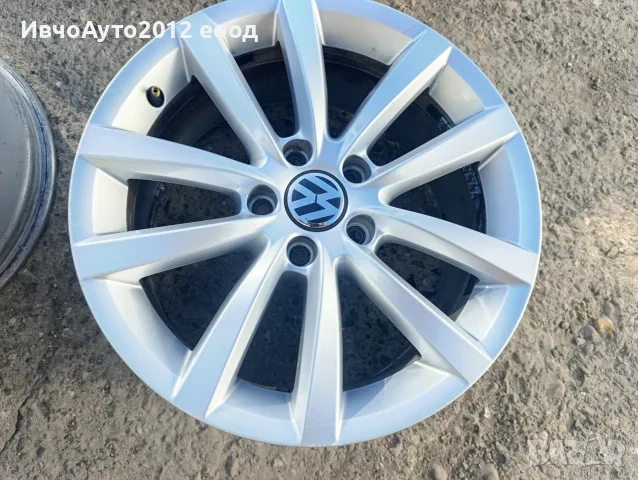 Джанти алуминиеви оригинални 17 VW 7 / 8, снимка 4 - Гуми и джанти - 56073426