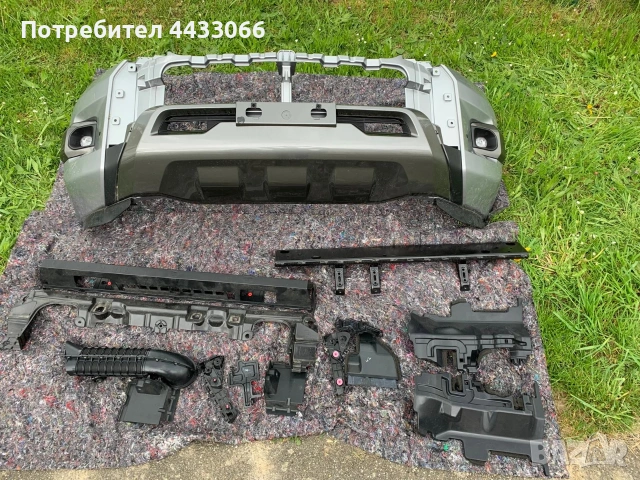 Toyota Hilux Invincible предна броня комплект 