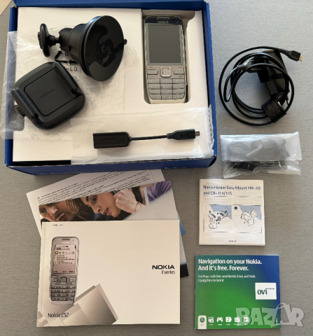 Nokia E52 - пълен комплект, снимка 1