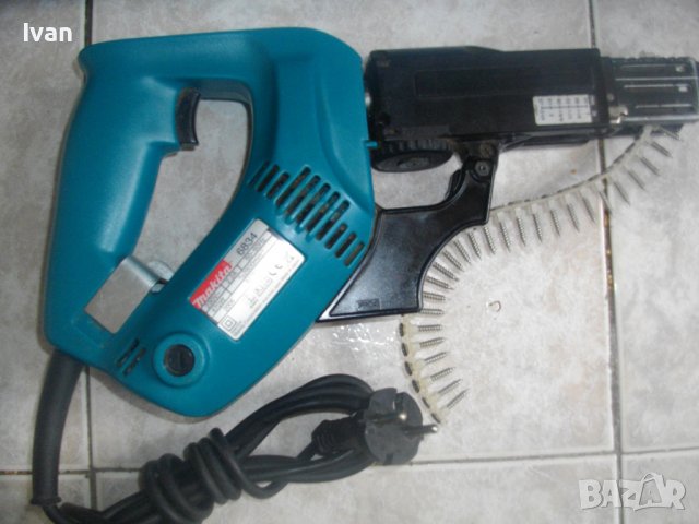 Made in JAPAN-MAKITA 6834-Отвертка Серийно Завинтване Винтове 25-57 mm-Макита-Оригинал Японска-470W, снимка 13 - Отвертки - 40146837