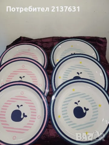 НОВИ с Етикет ДЕТСКИ ЧАШИ и ЧИНИИ от меламин , снимка 5 - Чаши - 47507288