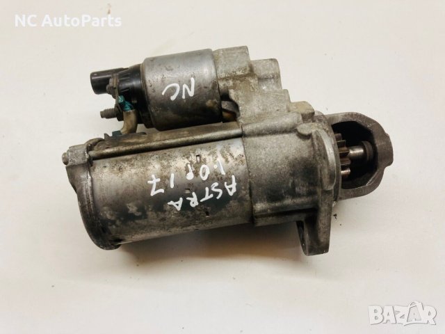 Стартер мотор за Opel Опел Астра К 1.0 Турбо B10XFL 55496055 0001170657 BOSCH 2017, снимка 3 - Части - 44420166