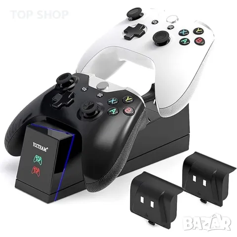 Двойна зарядна станция Yccteam, съвместима с X-One/X-One S/X-OneX контролер