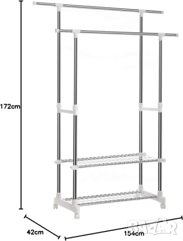 Щендер  / Закачалка LLR03W, снимка 3 - Етажерки - 42901843