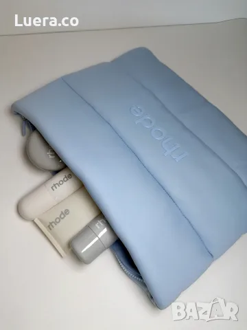 Rhode бебешко син несесер / бледо син
Bubble Bag Sugarberry makeup bag
original оригинален НОВ чанта, снимка 6 - Чанти - 56139175