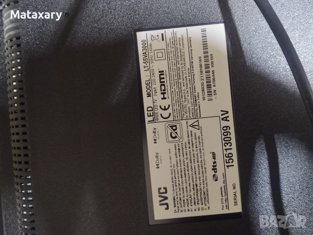 JVC плазма за части