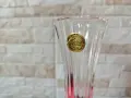 Малка френска ваза - оловен кристал - Cristal d’Arques Paris, снимка 4