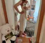 рокля H&M бежов, снимка 6