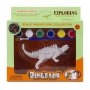 Фигурки на динозаври за оцветяване с боички, снимка 3