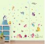 3 ВИД Малкото Пони My Little Pony метър за стена и мебел детска стая лепенка стикер самозалепващ, снимка 7