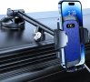 YRU Стойка за телефон за кола iPhone 12-15 Pro Max, тъмно синьо