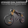 ТОП ЦЕНА! Електрически велосипед Fat Bike Emoko C93 3000W 55V 23Ah, снимка 3