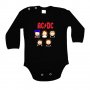 Бебешко боди AC DC 3, снимка 1 - Бодита за бебе - 35003983