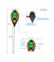 СОНДА 4 В 1 - ЗА ИЗМЕРВАНЕ НА ЗЕМНАТА ПОВЪРХНОСТ: ТЕМПЕРАТУРА, ВЛАЖНОСТ, PH, светлина - код 2593, снимка 7