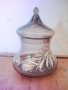 Стара бонбониера от калиево стъкло , снимка 1 - Антикварни и старинни предмети - 31795820