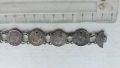 сребърна възрожденска гривна с монетки , снимка 7