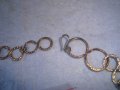 МНОГО КРАСИВА ПОЗЛАТЕНА РЕТРО - АРТ ОГЪРЛИЦА КОЛИЕ 27941, снимка 3