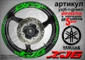 Yamaha XJ6 кантове и надписи за джанти, снимка 5