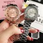 Луксозен дамски ръчен часовник Rolex, стилен Ролекс , водоустойчив, снимка 2