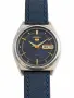Seiko 5 Automatic 7S26-8760 – винтидж 1996 г., син циферблат, снимка 2