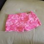 Original Vintage TOMMY HILFIGER Camo Pink Pattern Denim Shorts, снимка 3