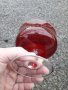 Италианска чаша от рубинен кристал , снимка 6