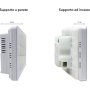 Вграден или монтиран на стена двулентов Wifi цифров хронотермостат, снимка 3