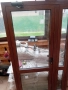 Продавам алуминиева врата цвят орех термо , снимка 2