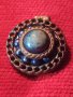СТАРА РЕТРО АРТ ДЕКО СКЪПОЦЕННА БРОШКА НАКИТ БИЖУ ОБЕЦА КЛИПС БРОНЗ 23775, снимка 9