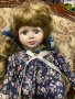 стара порцеланова кукла, снимка 2
