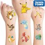 pokemon Покемон Пикачу Tattoo татос татуировка временна детска голям лист татоси татуси, снимка 2